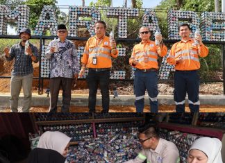 Libatkan Masyarakat Kelola Sampah Plastik, PT Agincourt Resources Bangun Taman Ecobrick di Batang Toru