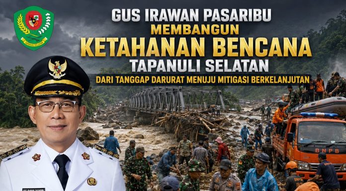 Gus Irawan Pasaribu Bangun Ketahanan Bencana Dari Tanggap Darurat Menuju Mitigasi Berkelanjutan