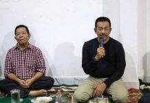 Bupati Saipullah dan Dahlan Hasan Silaturahmi dengan Warga Natal