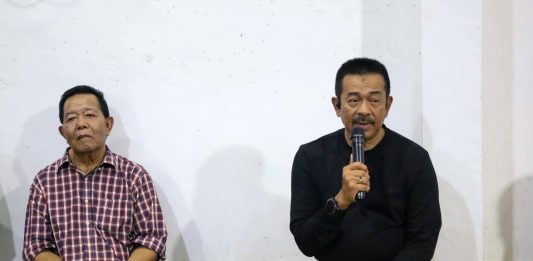 Bupati Saipullah dan Dahlan Hasan Silaturahmi dengan Warga Natal