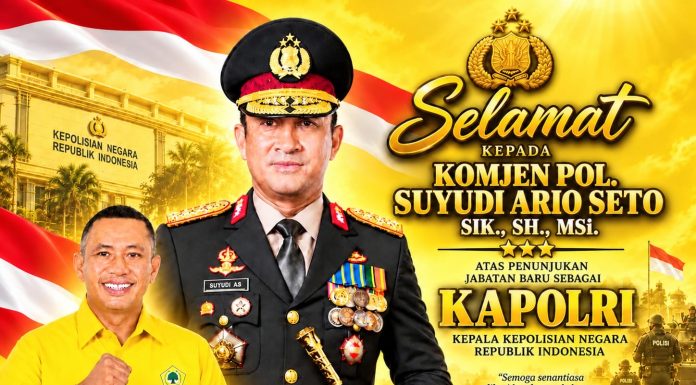 Andar Amin Harahap Ucapkan Selamat kepada Suyudi Ario Seto, Berharap Polri Makin Profesional dan Dekat dengan Rakyat